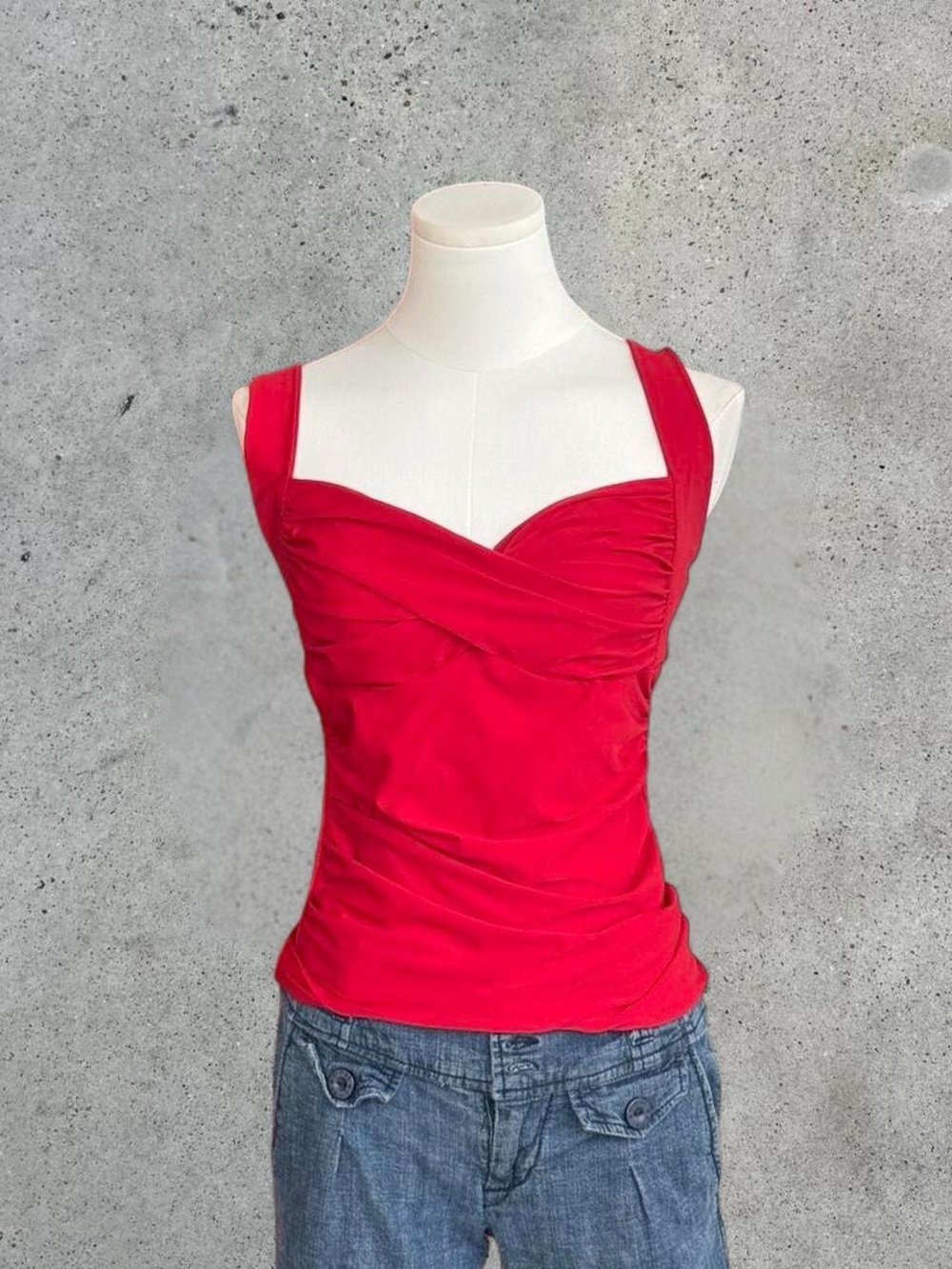 Women’s Red Sweetheart Tank Top